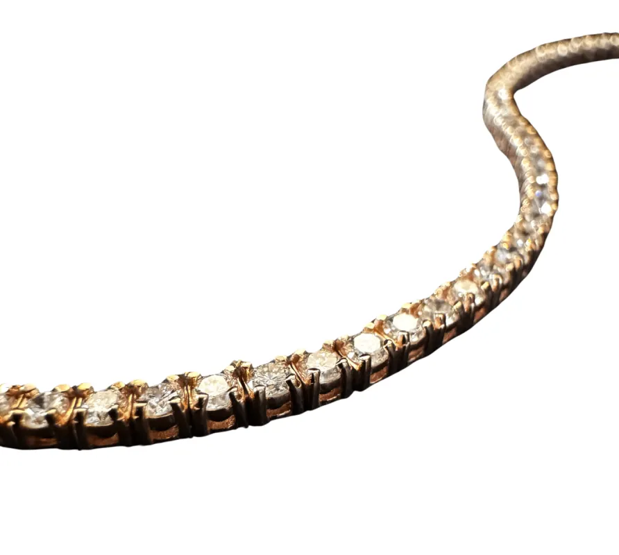 Bracelet tennis avec Diamants sold by 58 Facettes