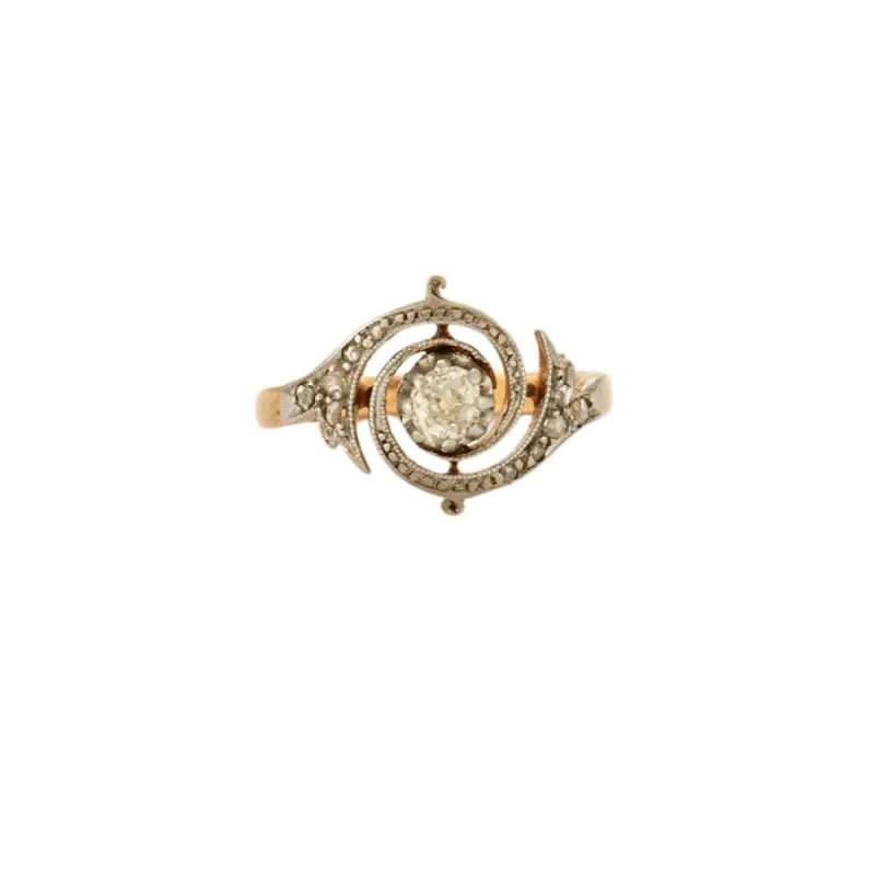 Bague Tourbillon Diamant 0.30ct sold by 58 Facettes