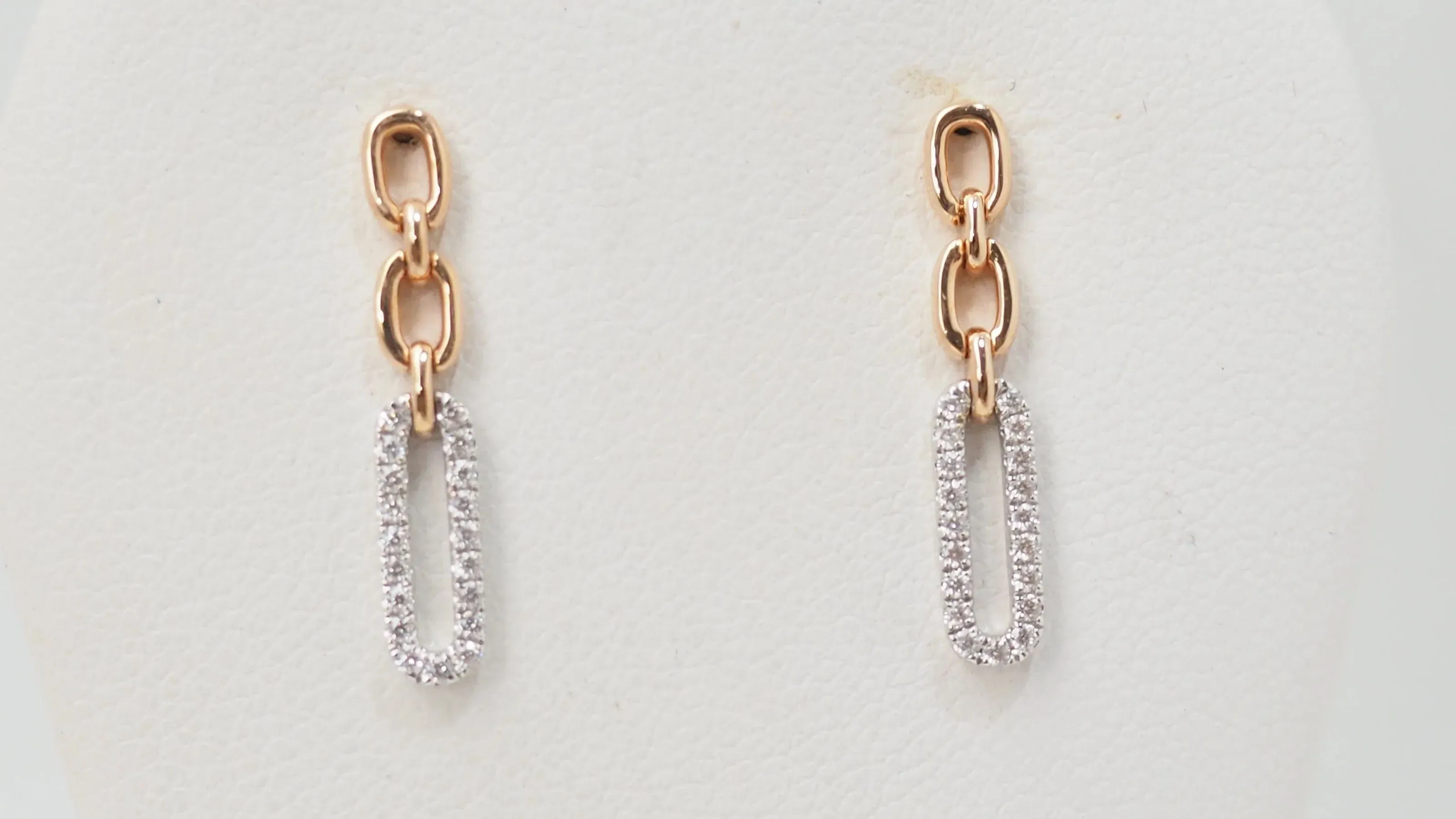 Pendants d'oreilles or bicolore et diamants sold by 58 Facettes product image thumbnail 4