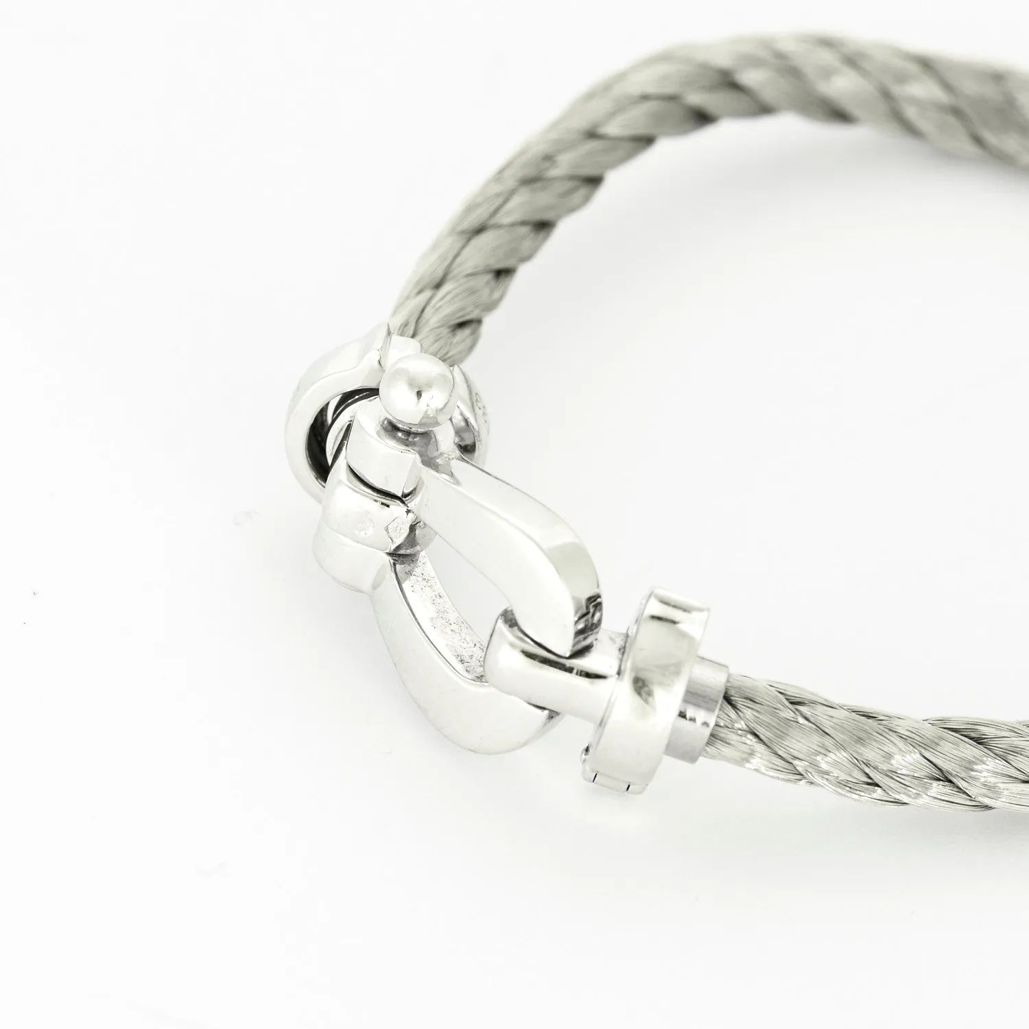 FRED - Bracelet Force 10 or gris et acier sold by 58 Facettes product image thumbnail 5