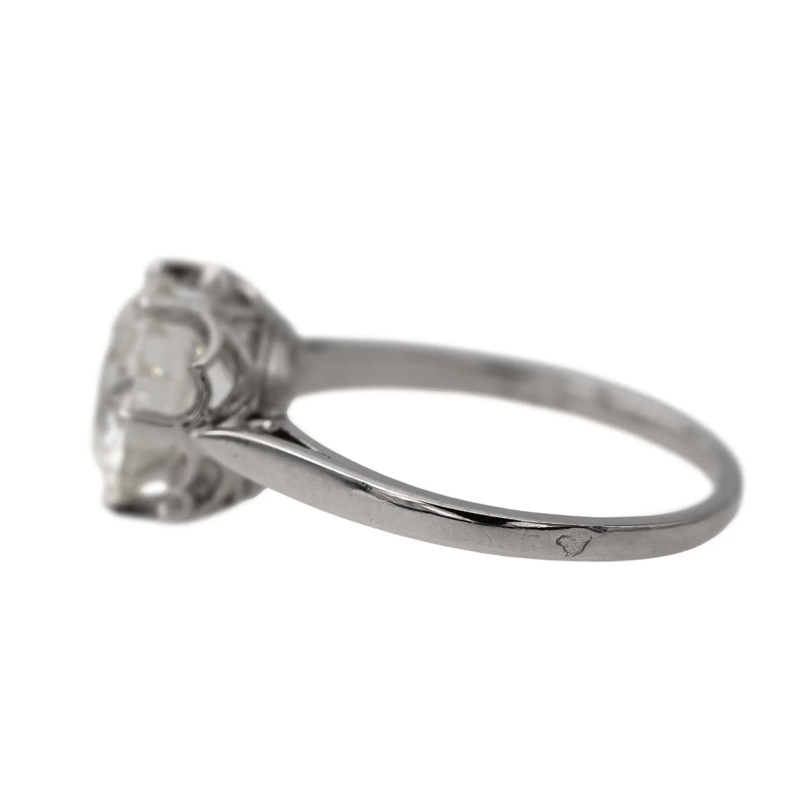 Bague Solitaire Platine Diamant sold by 58 Facettes product image thumbnail 4