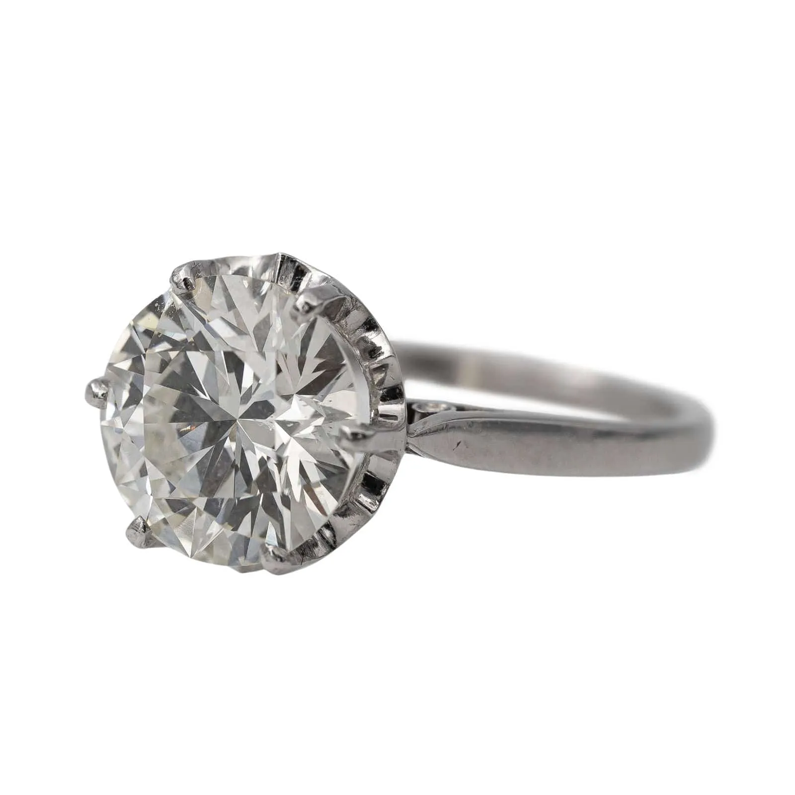 Bague Solitaire Platine Diamant sold by 58 Facettes product image thumbnail 3