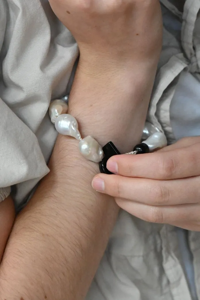 Bracelet de perles de culture brutes sold by 58 Facettes product image thumbnail 3