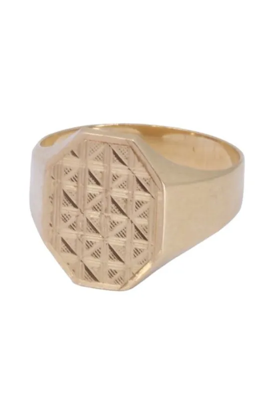 Chevalière or jaune sold by 58 Facettes