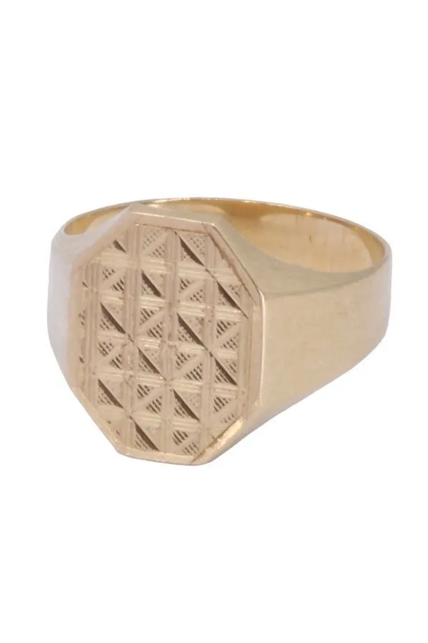 Chevalière or jaune sold by 58 Facettes