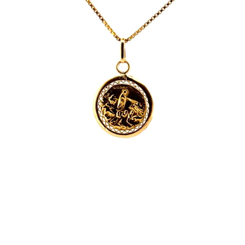 Médaille or jaune Marie sold by 58 Facettes