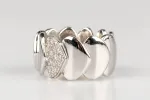 Bague diamants or blanc sold by 58 Facettes