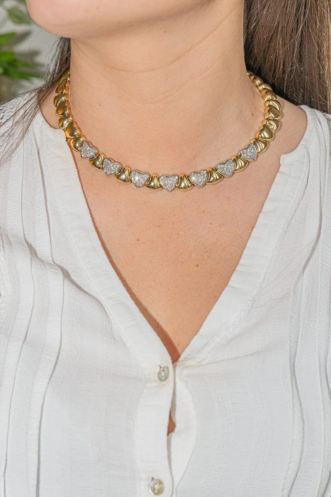 Collier Ras de cou Or jaune Diamant sold by 58 Facettes product image thumbnail 2