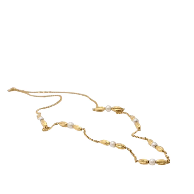 Collier Or jaune Perles sold by 58 Facettes