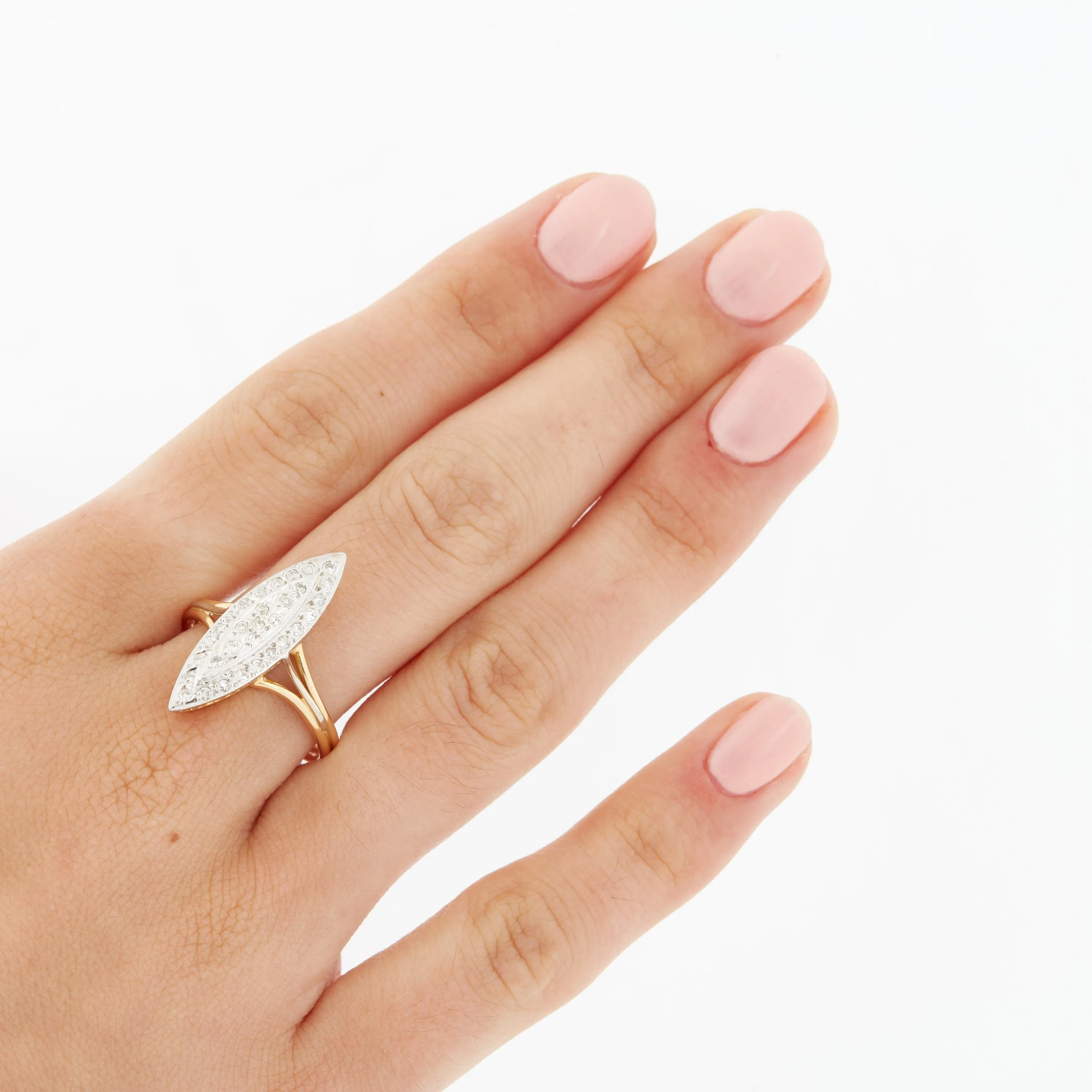 Bag Marquise Or jaune Diamants sold by 58 Facettes product image thumbnail 2