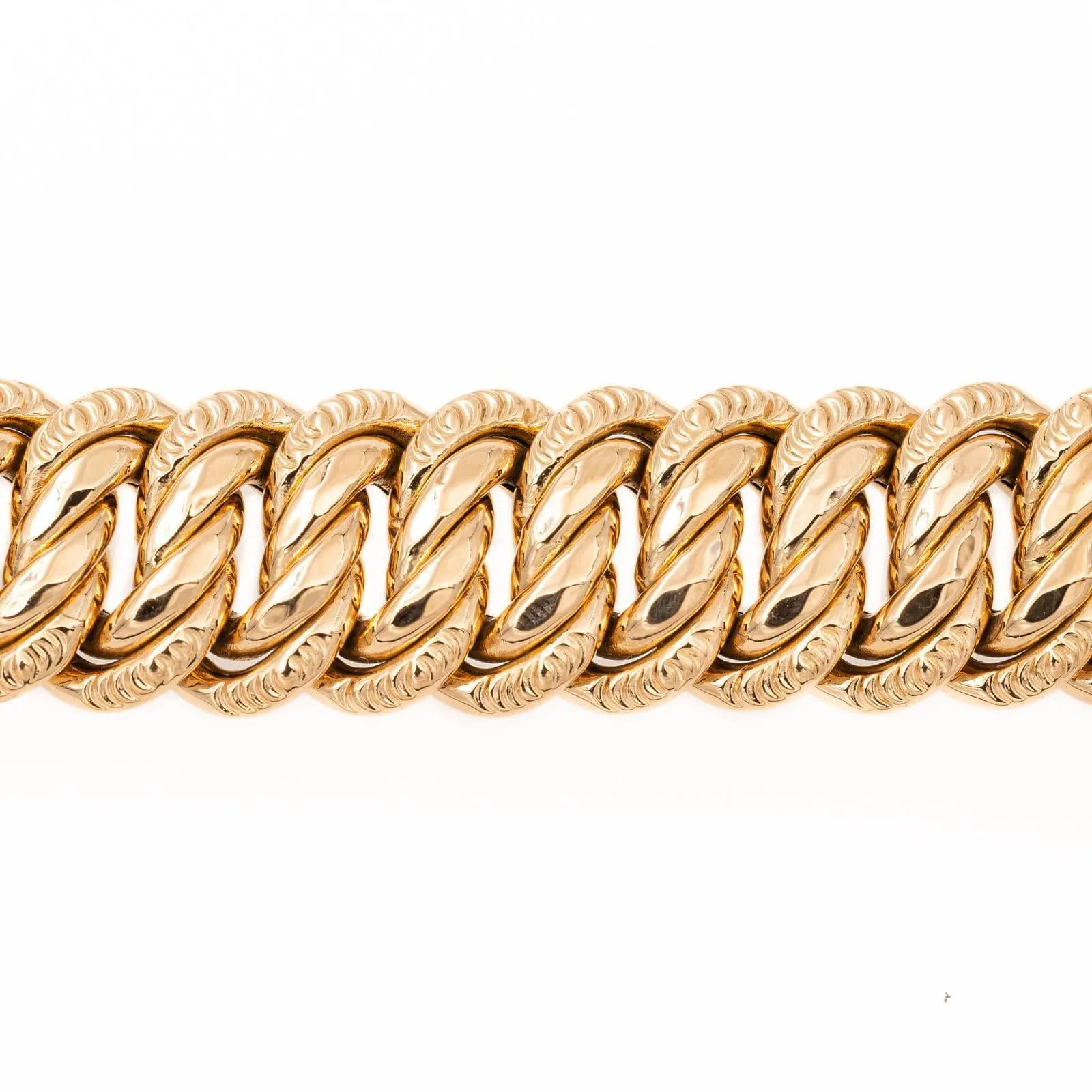 Bracelet Maille américaine Or jaune sold by 58 Facettes product image thumbnail 4