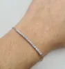 Bracelet or blanc serti d’une barrette de diamants sold by 58 Facettes