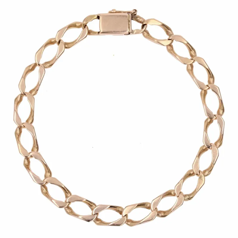 Bracelet gourmette or rose sold by 58 Facettes