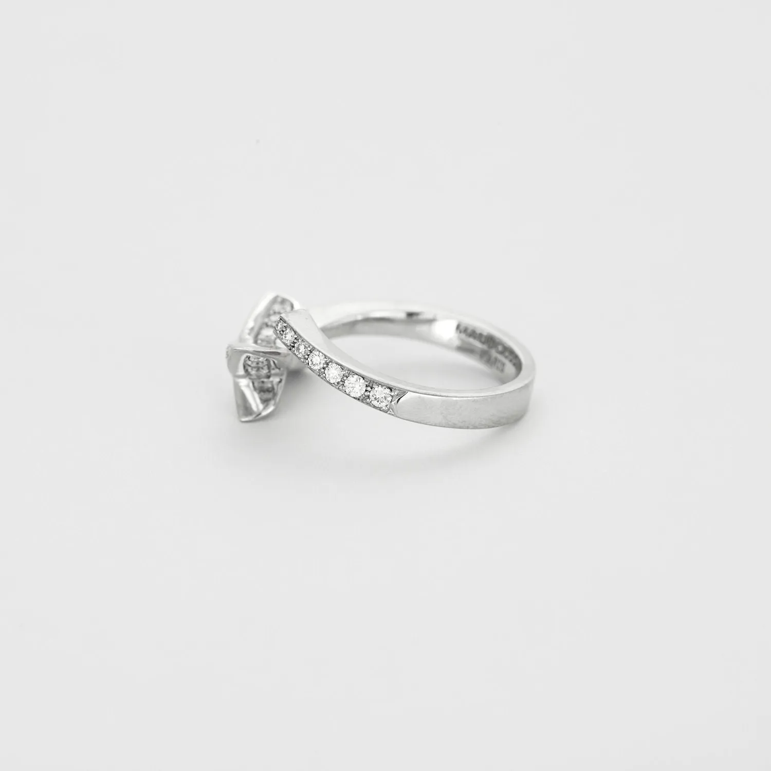 MAUBOUSSIN - Bague or blanc diamants sold by 58 Facettes product image thumbnail 5