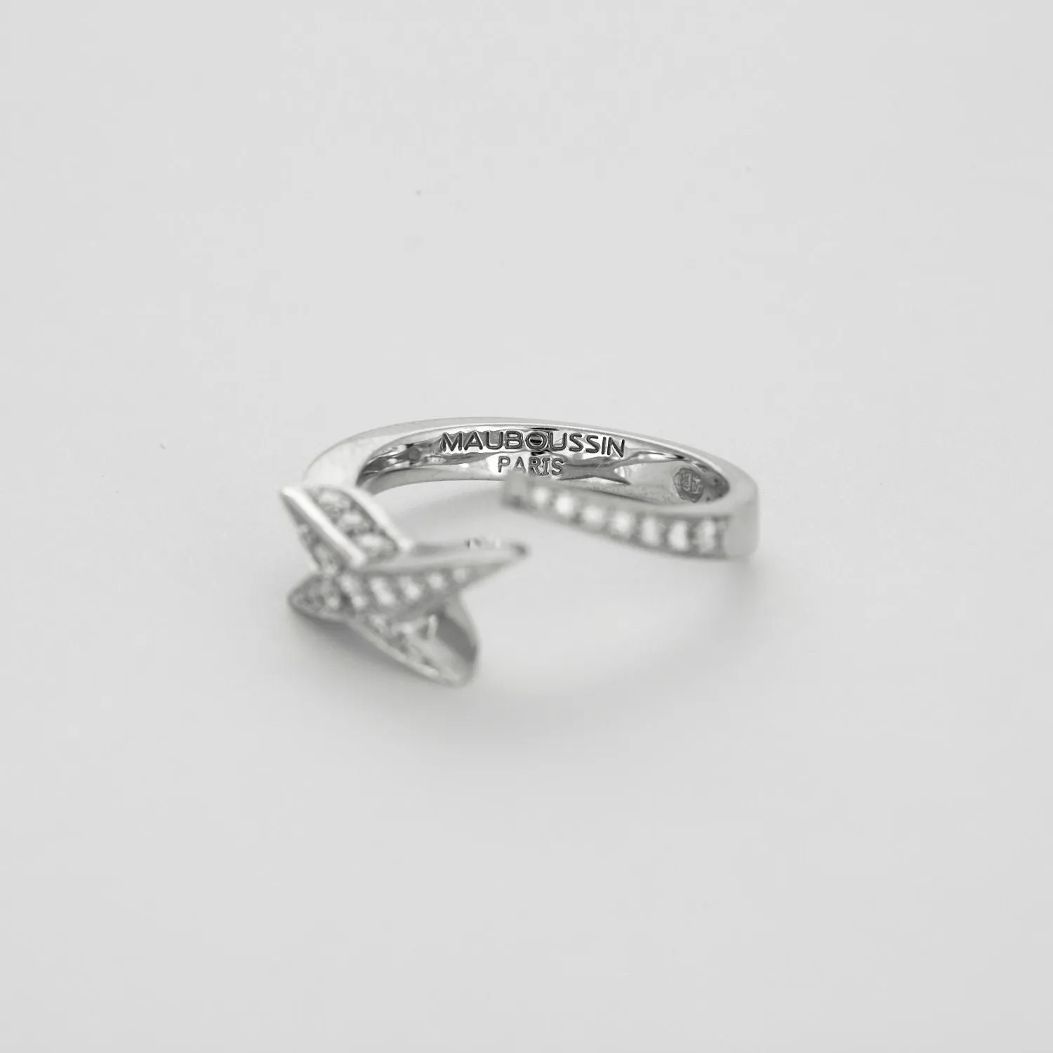 MAUBOUSSIN - Bague or blanc diamants sold by 58 Facettes product image thumbnail 4