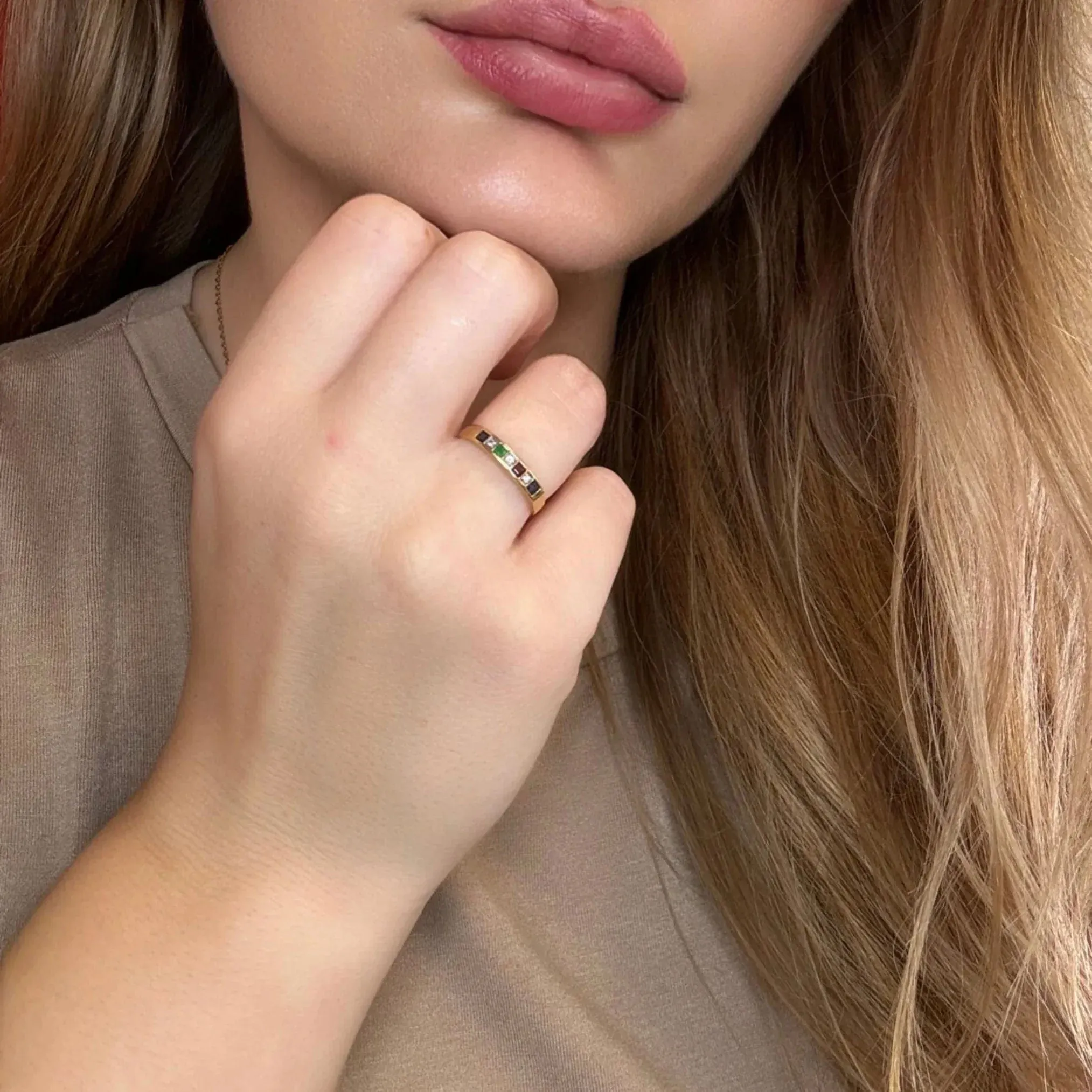 Alliance Or Jaune Tutti Frutti sold by 58 Facettes product image thumbnail 2