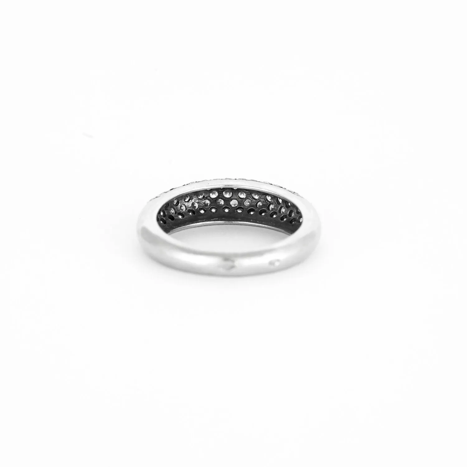 Bague Bande Pavée or blanc sold by 58 Facettes product image thumbnail 3