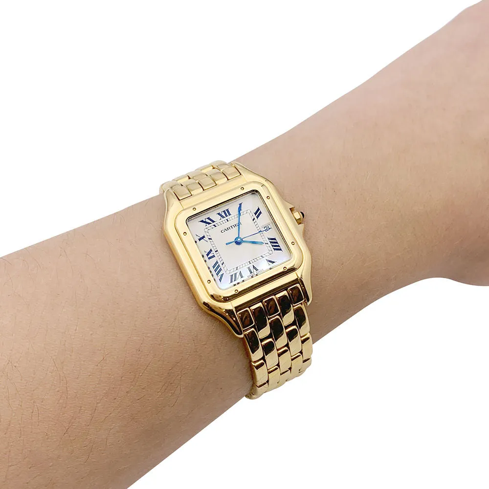Montre Cartier ,"Panthère", or jaune. sold by 58 Facettes product image thumbnail 5