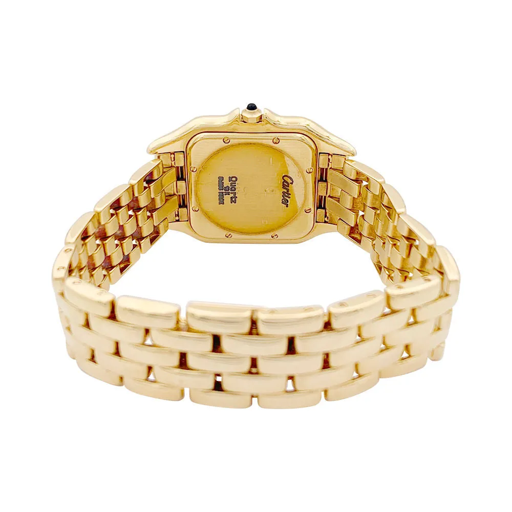 Montre Cartier ,"Panthère", or jaune. sold by 58 Facettes product image thumbnail 2