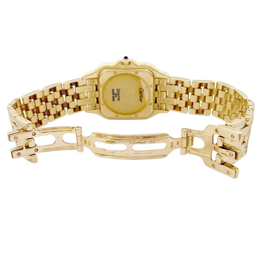 Montre Cartier ,"Panthère", or jaune. sold by 58 Facettes product image thumbnail 3