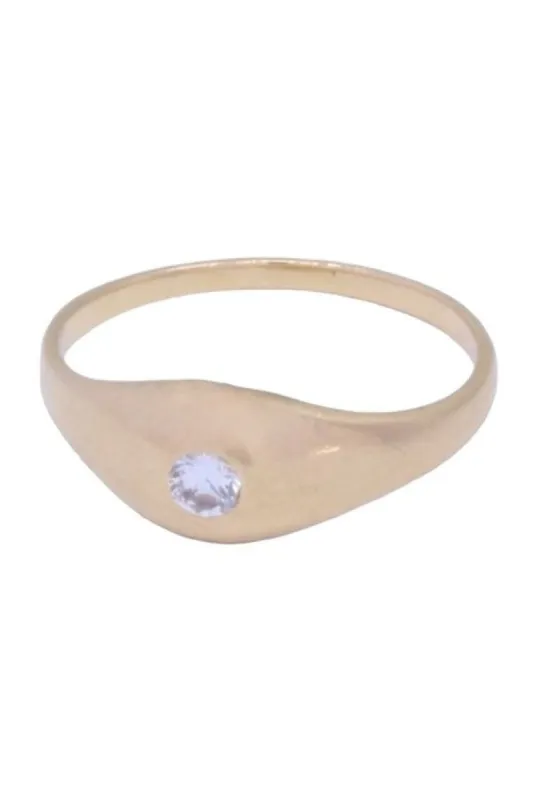 BAGUE JONC ANGLAIS DIAMANT sold by 58 Facettes