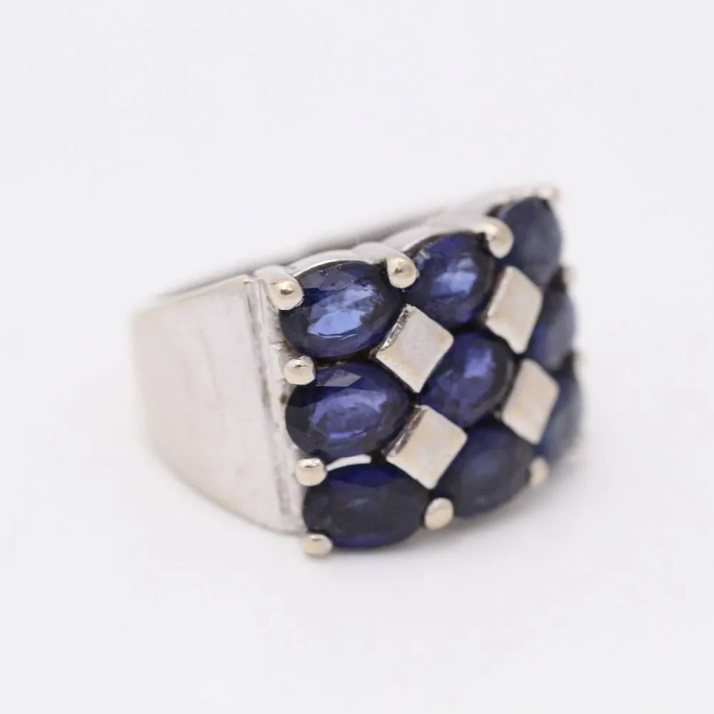 Bague en or avec saphirs sold by 58 Facettes product image thumbnail 4