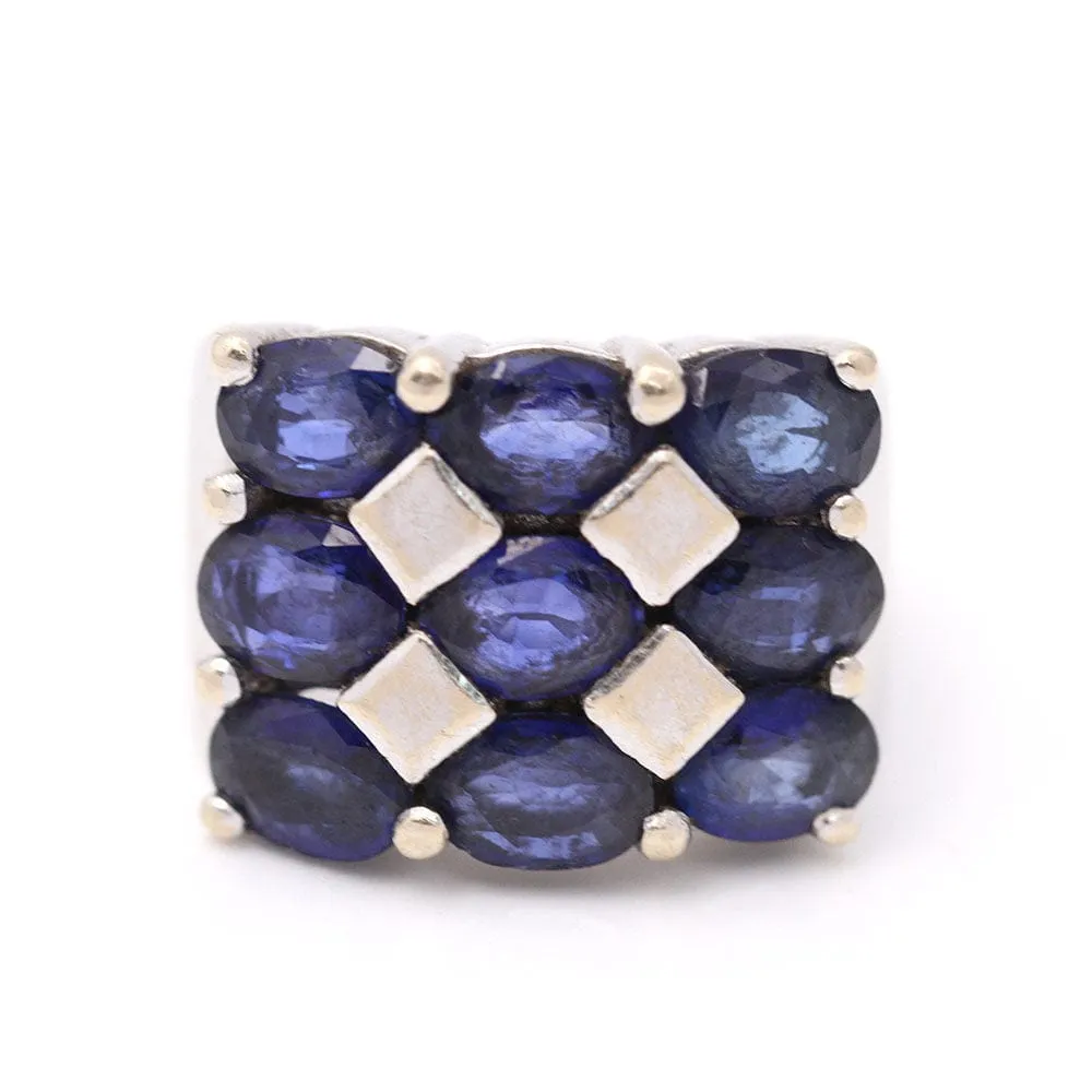 Bague en or avec saphirs sold by 58 Facettes product image thumbnail 2