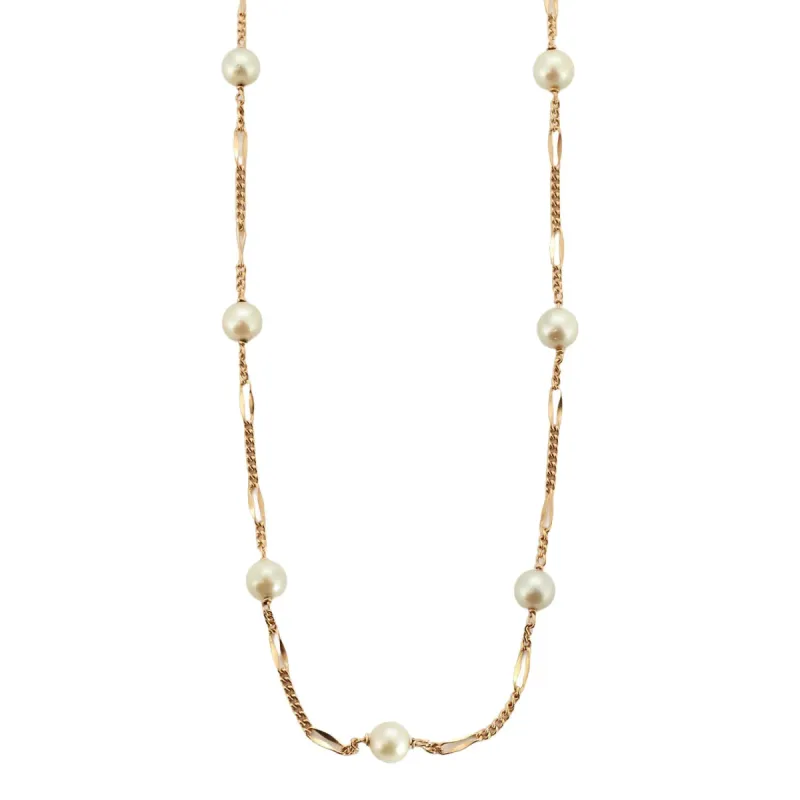 Collier or et perles sold by 58 Facettes