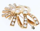 Broche ancienne en or jaune et diamants sold by 58 Facettes