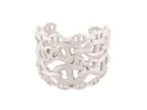 bracelet HERMES chaine d'ancre enchainee tgm en argent sold by 58 Facettes