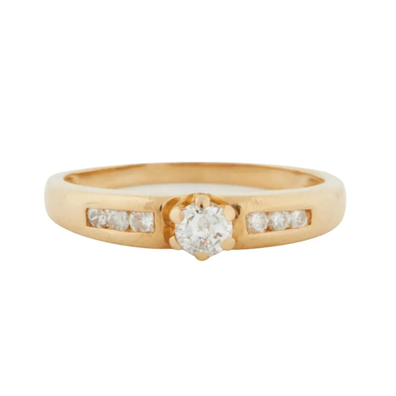 Bague Or jaune Diamants sold by 58 Facettes