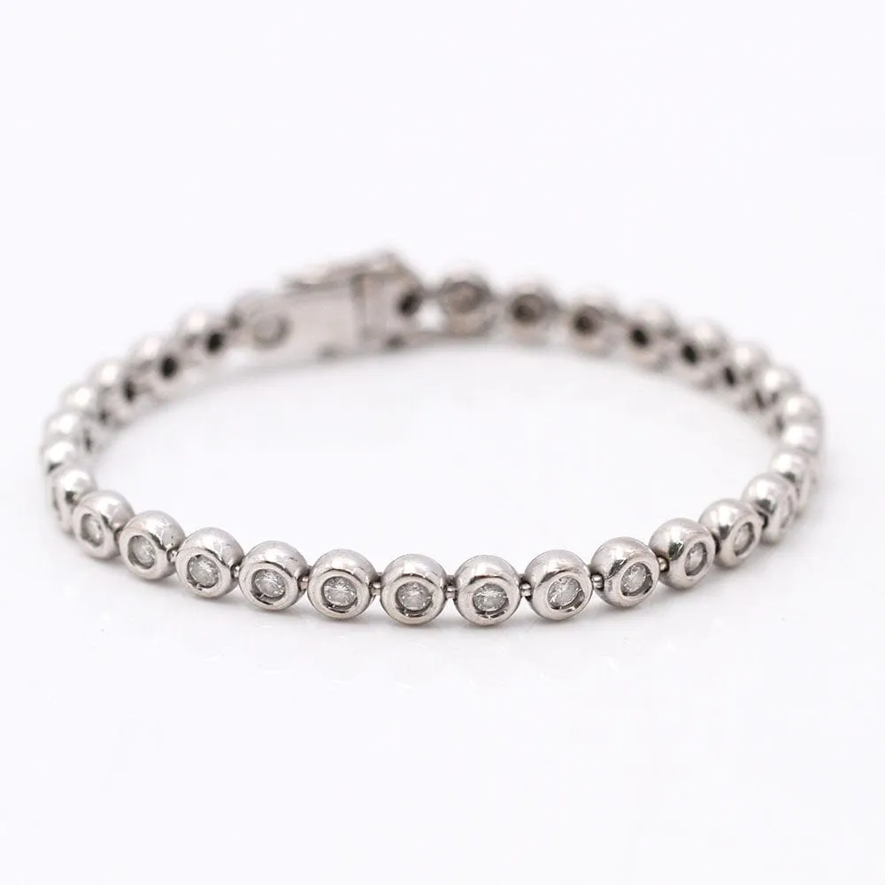 Bracelet diamant et or sold by 58 Facettes product image thumbnail 2