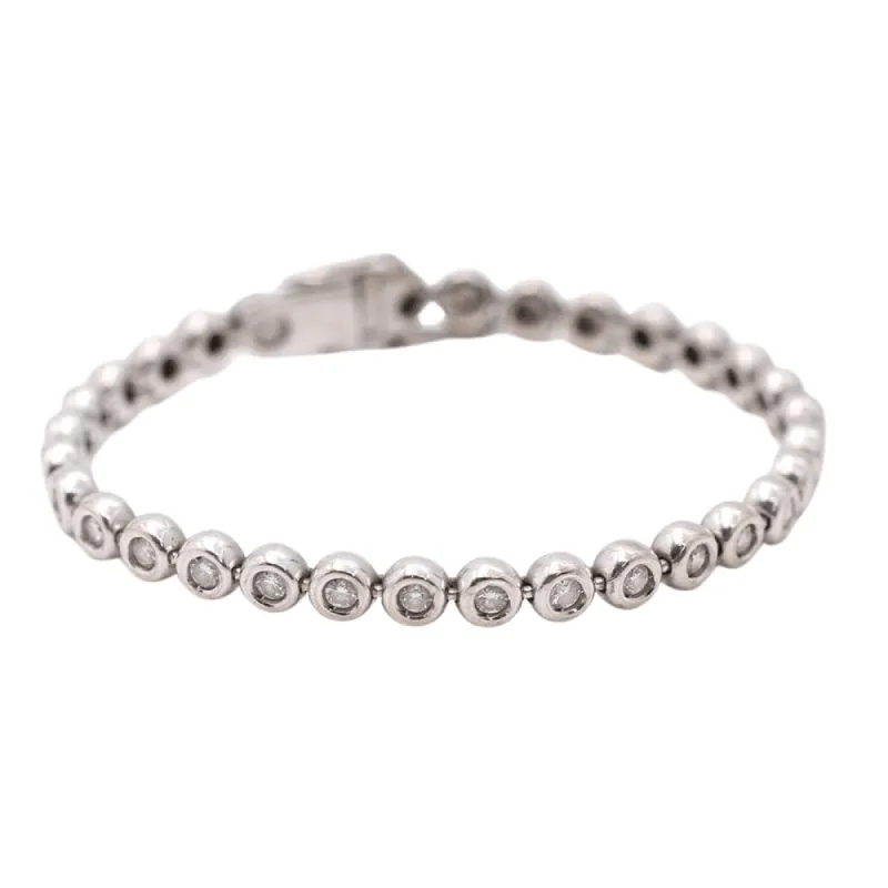 Bracelet diamant et or sold by 58 Facettes