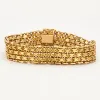 Bracelet paillasson or jaune sold by 58 Facettes