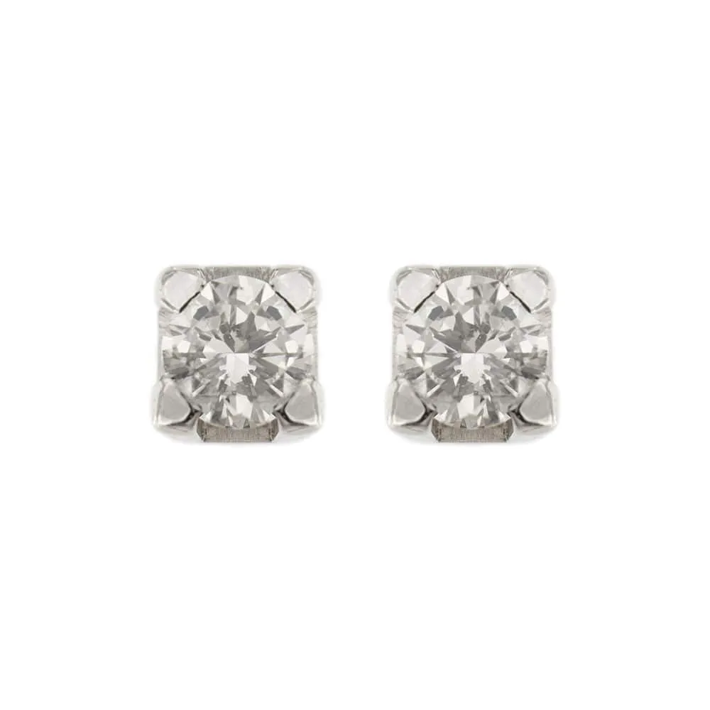 Clous d'oreilles diamants 0,70 ct sold by 58 Facettes product image thumbnail 2
