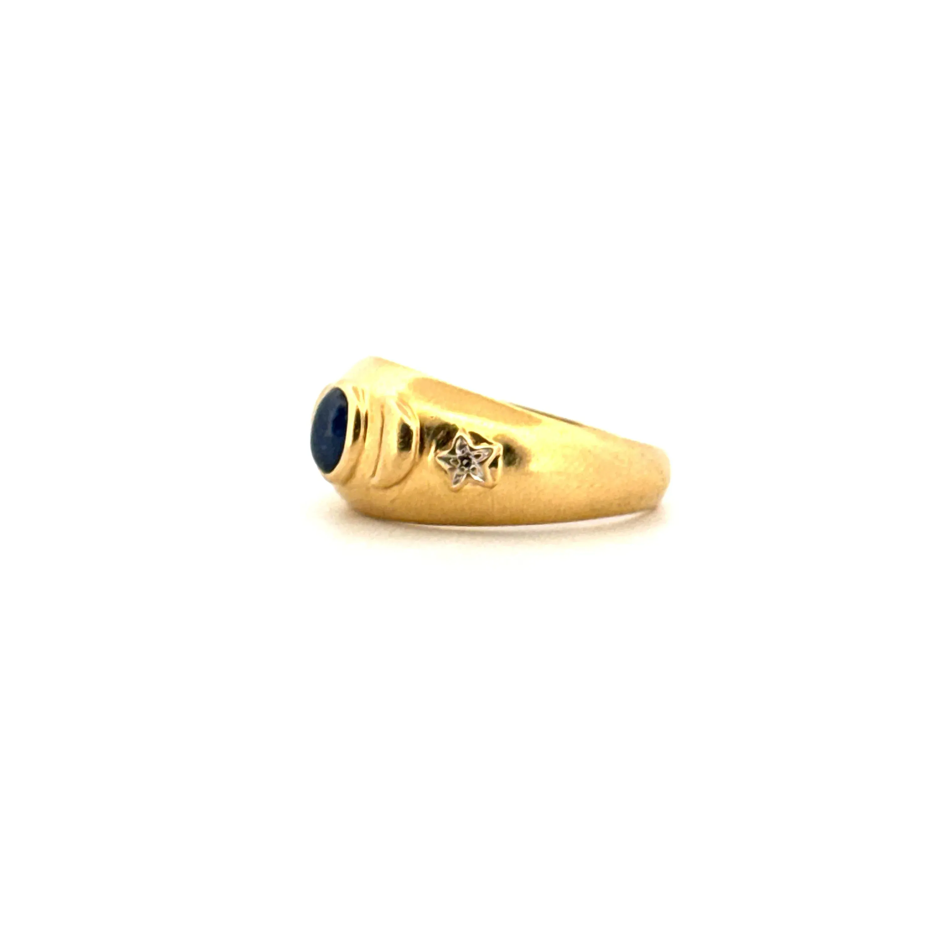 Bague Jonc Or Jaune Saphir sold by 58 Facettes product image thumbnail 3