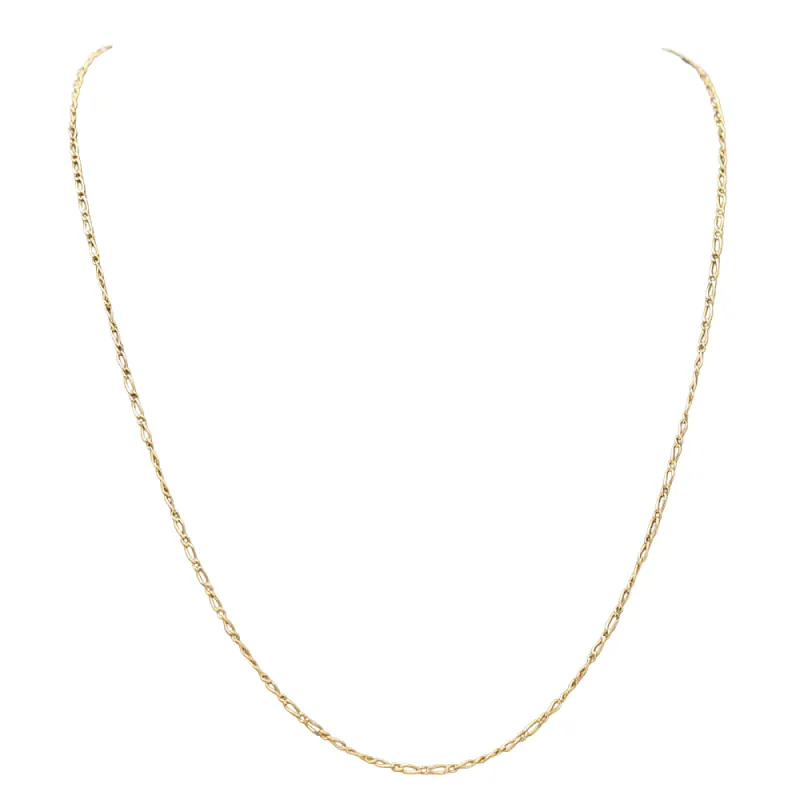 Chaîne alternée en or massif sold by 58 Facettes