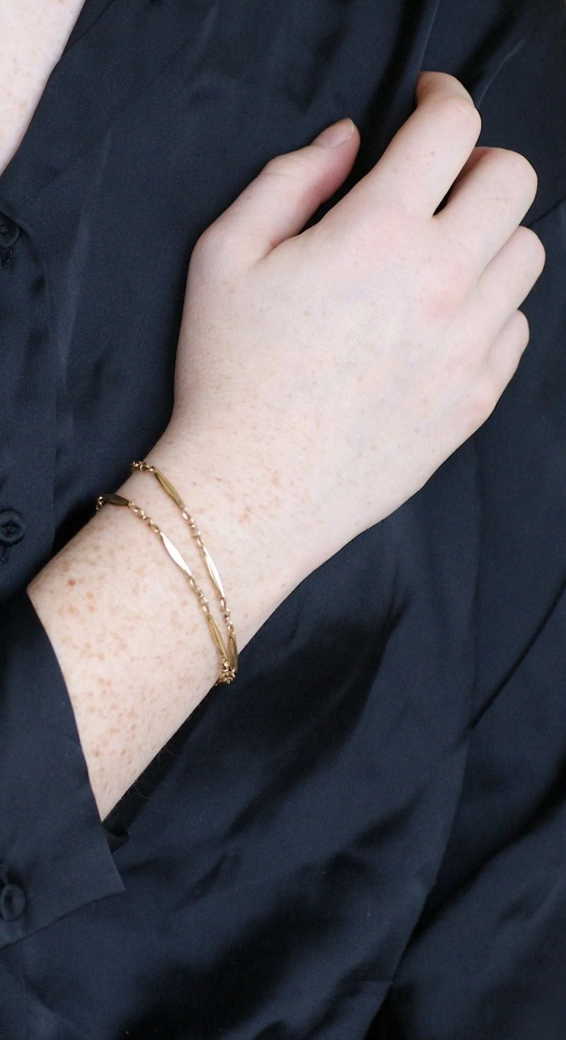 Chaîne de montre ancienne, en or jaune sold by 58 Facettes product image thumbnail 2