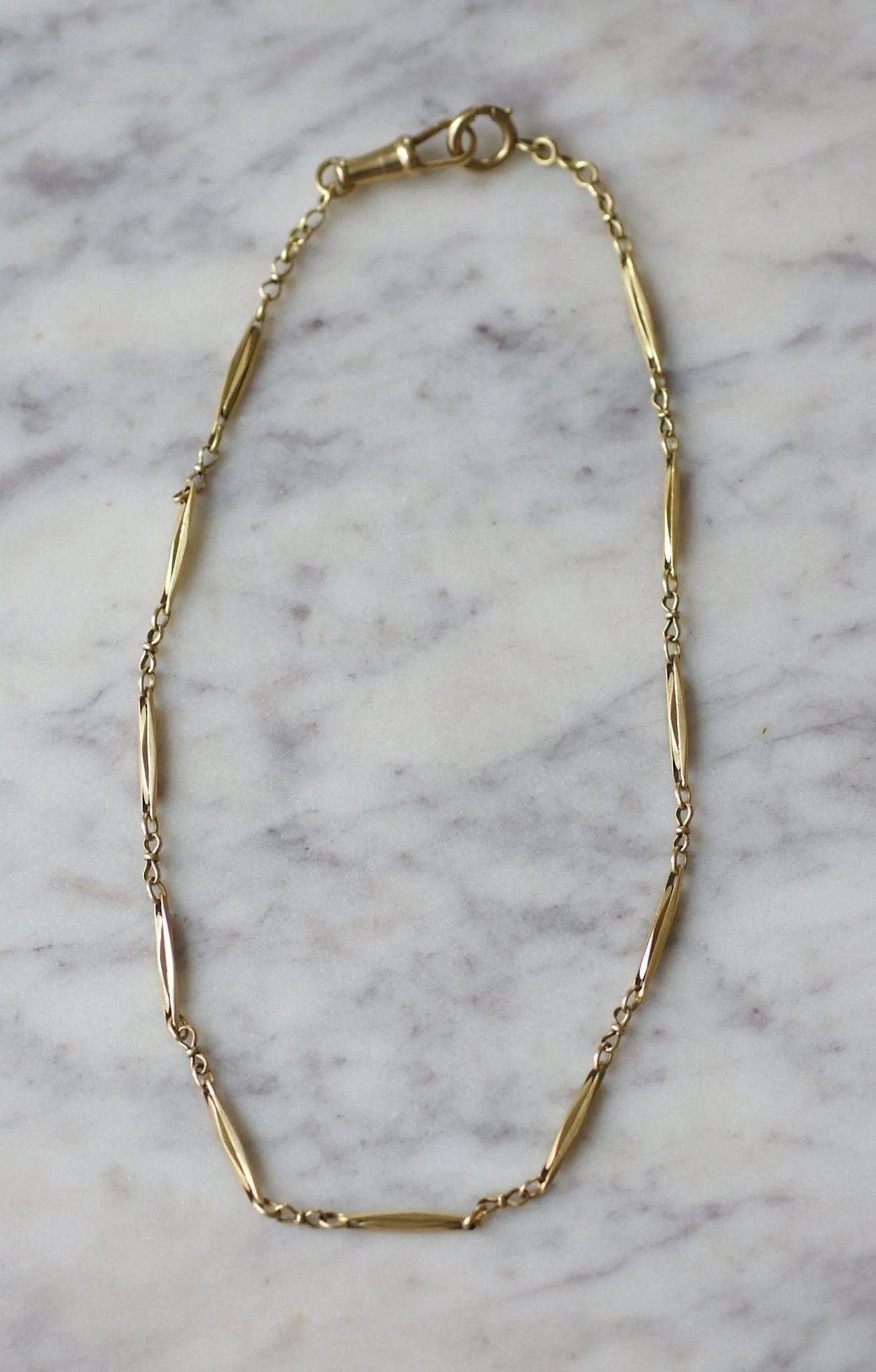 Chaîne de montre ancienne, en or jaune sold by 58 Facettes product image thumbnail 4