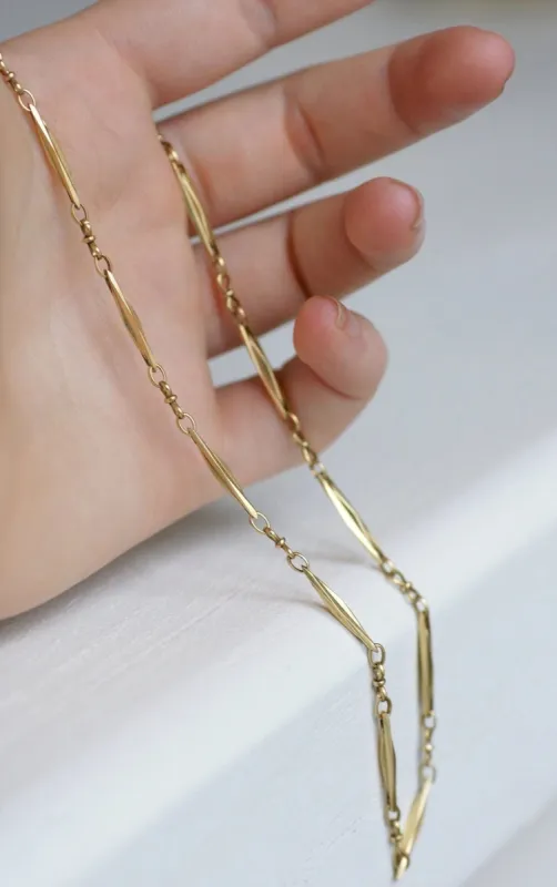 Chaîne de montre ancienne, en or jaune sold by 58 Facettes