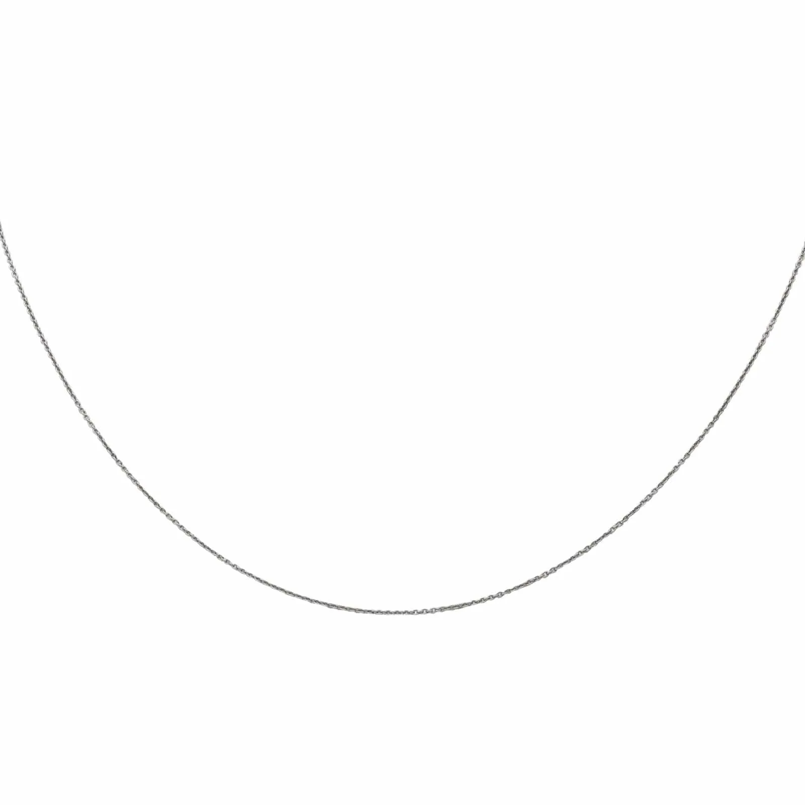 Collier Chaîne Or blanc sold by 58 Facettes product image thumbnail 3