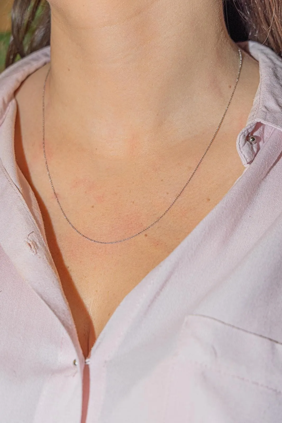 Collier Chaîne Or blanc sold by 58 Facettes product image thumbnail 2