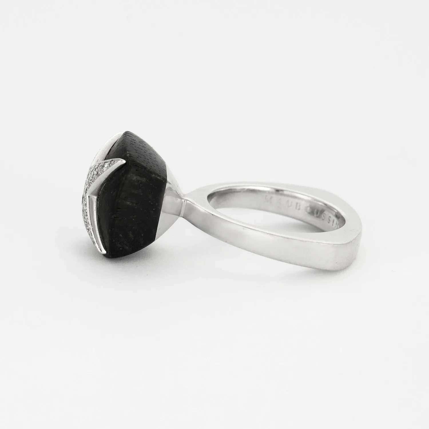 MAUBOUSSIN - Bague Étoile Divine or gris et diamants sold by 58 Facettes product image thumbnail 4