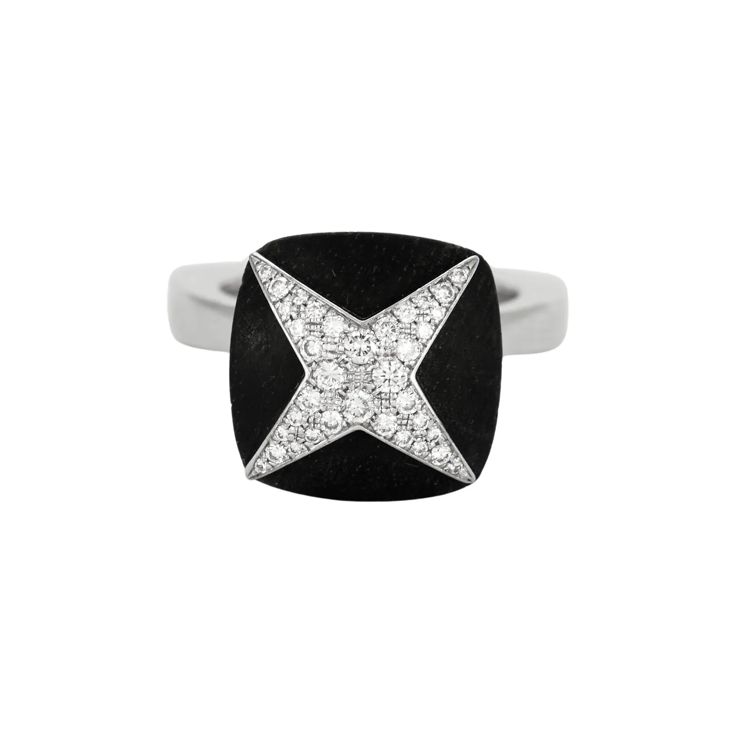 MAUBOUSSIN - Bague Étoile Divine or gris et diamants sold by 58 Facettes