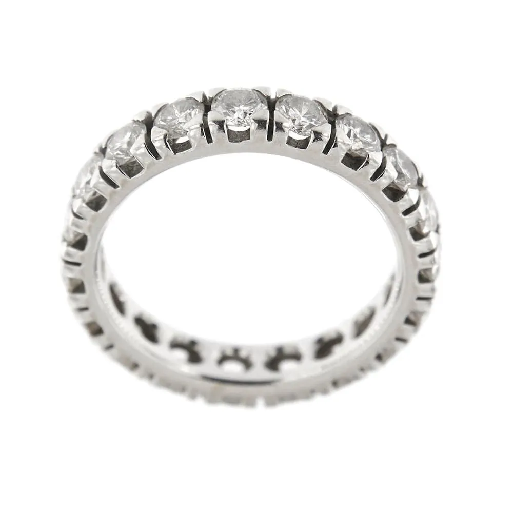Alliance américaine or blanc diamants 1,71 ct sold by 58 Facettes product image thumbnail 3