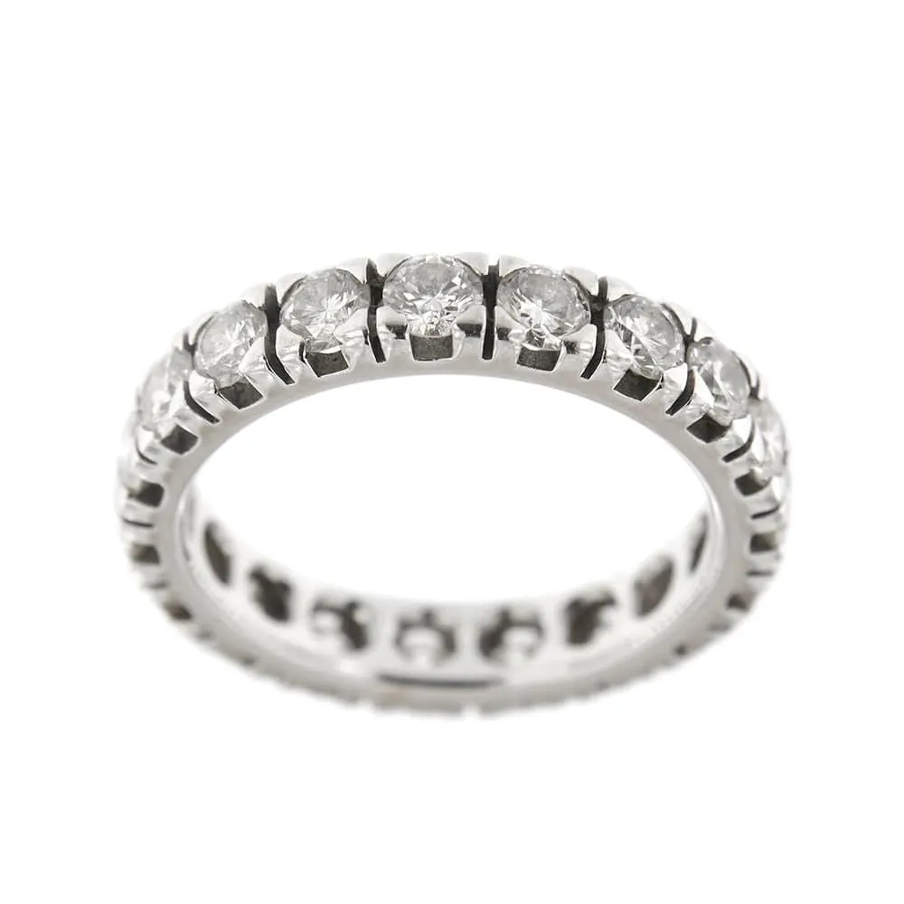 Alliance américaine or blanc diamants 1,71 ct sold by 58 Facettes product image thumbnail 4