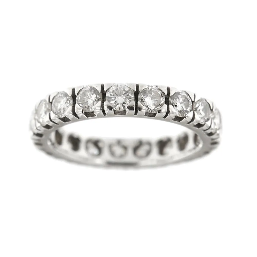 Alliance américaine or blanc diamants 1,71 ct sold by 58 Facettes product image thumbnail 5