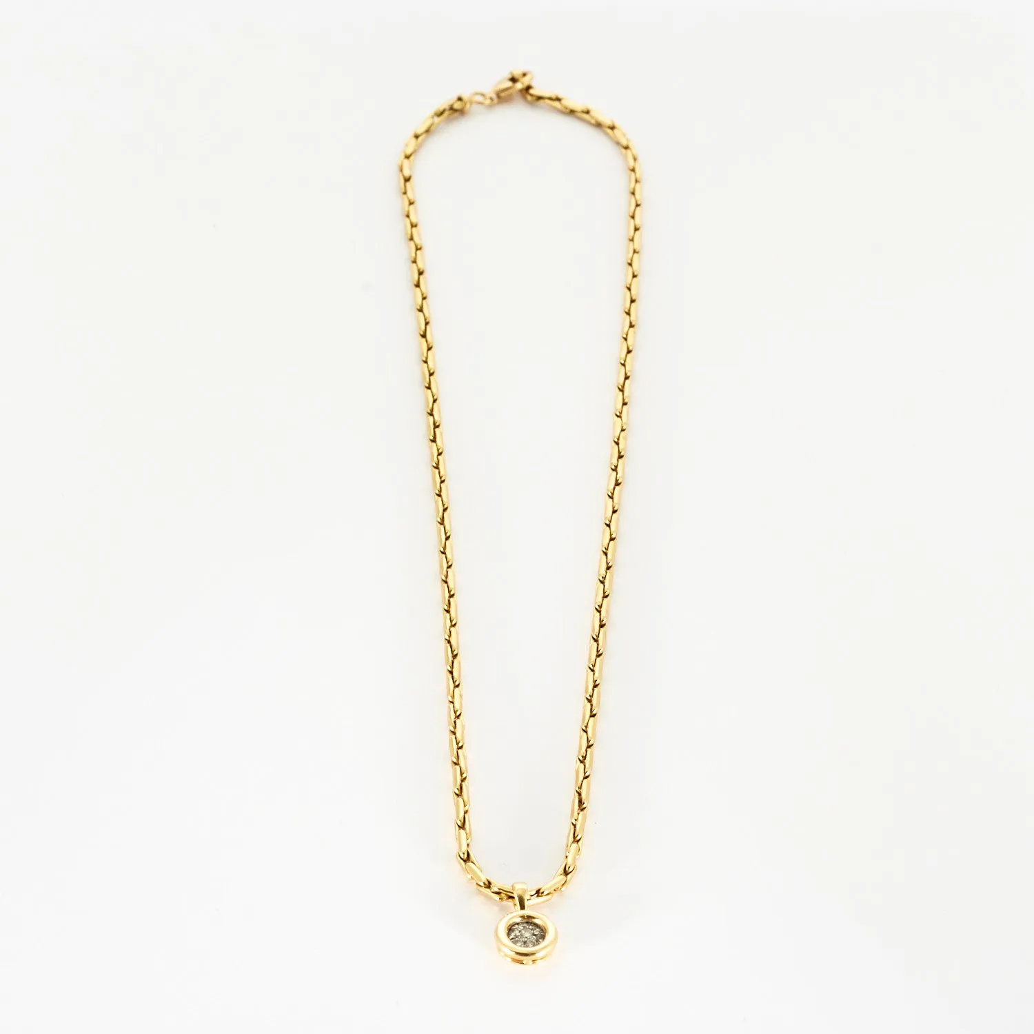 Collier en or jaune et diamants sold by 58 Facettes product image thumbnail 3