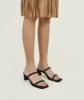Black Calla Lily Sandal sold by 7OR9