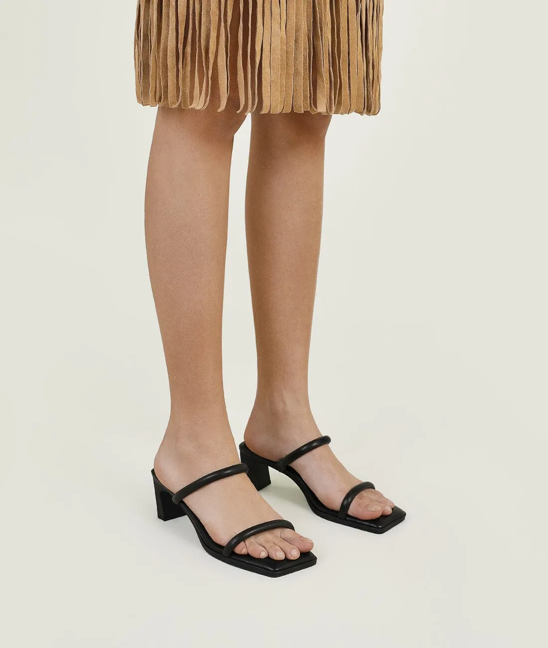 Black Calla Lily Sandal sold by 7OR9 product image thumbnail 5